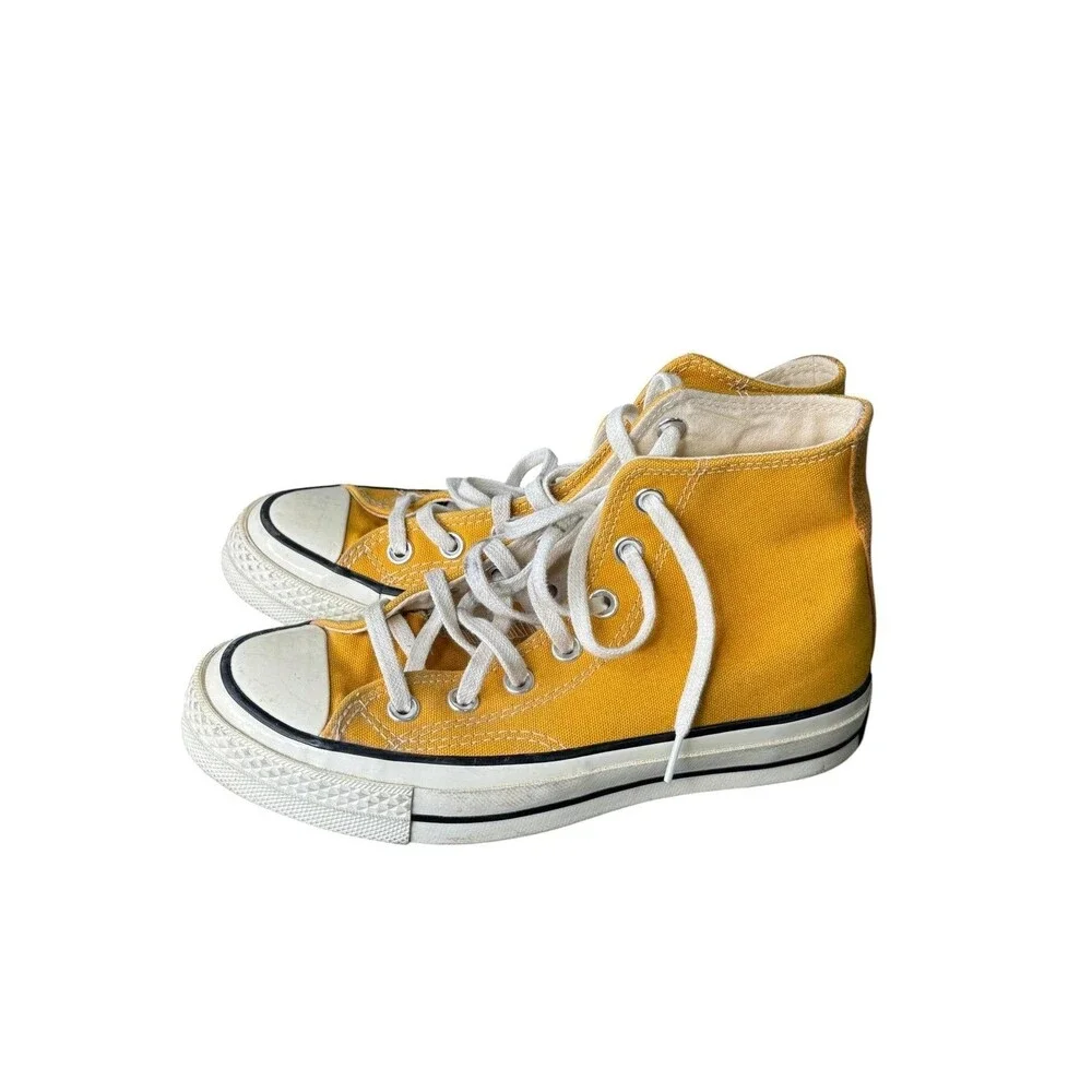 Converse Chuck Taylor All Star 70 High Top Shoes Mens Size 4.5 Yellow 162054C
